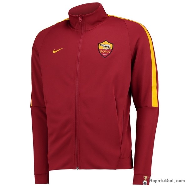 Chaqueta AS Roma 2017/18 Rojo